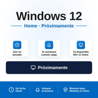 WINDOWS 12 Home para 1 PC